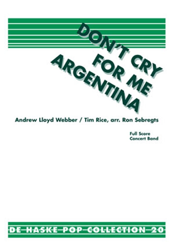 Don't cry for me Argentina